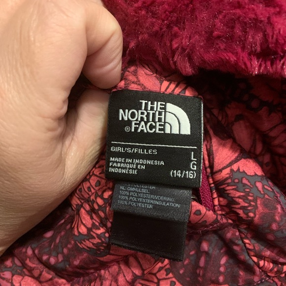 Girls NorthFace Butterfly Coat - Picture 7 of 9